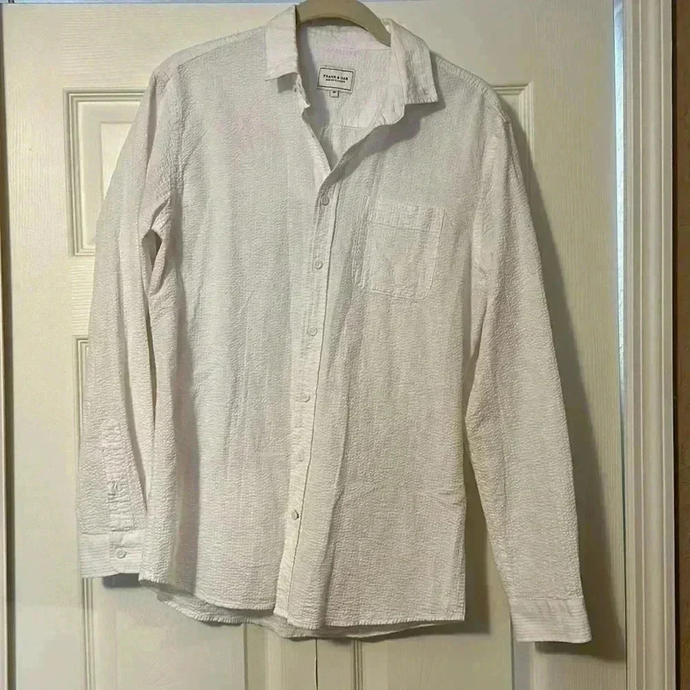 Frank and Stone White Button Down